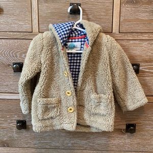 Baby Boden Sherpa coat